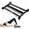 Image 1 : Yes4All Glute Ham Glider, Exercise Wheels For Home Gym Fitness, Glute Hamstring, Booty Building, Leg