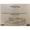 Image 3 : Member's Mark Family Pool 120"L x 110"w x 18"H 10 Feet Long 2 Inflatable Seats with Backrests.