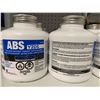 Image 2 : Schwartz ABS Y2DS Yellow Solvent Cement with Dauber 6 x 473ml