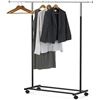 Image 1 : Simple Houseware Standard Rod Garment Rack Black