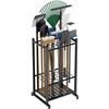 Image 1 : Sttoraboks Garden Tool Organizer, Yard Tool Tower Rack for Garage Organization and Storage, Up to 35