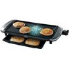 Image 1 : Oster DiamondForce Nonstick Electric Griddle Breakfast & Pancake Griddle w/Warming Tray Easy Food Re