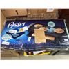 Image 2 : Oster DiamondForce Nonstick Electric Griddle Breakfast & Pancake Griddle w/Warming Tray Easy Food Re