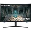 Image 1 : Samsung 27" Curved Gaming Monitor 240hz 1 ms QHD Odyssey G6 - (LS27BG652ENXGO) [Canada Version]