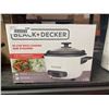 Image 2 : BLACK+DECKER 2-in-1 Rice Cooker and Food Steamer, 16 Cup (7 Cup Uncooked), White, RC516C