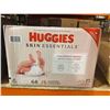 Image 2 : Huggies Size Newborn Diapers, Skin Essentials Baby Diapers, Size Newborn (6-9 lbs), 76 Count