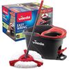 Image 1 : Vileda EasyWring Microfibre Spin Mop & Bucket Floor Cleaning System