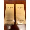 Image 1 : Calvin Klein Escape Eau de Toilette Spray NEW Sealed - LOT of 2 x 50ml