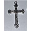 Image 2 : NEW Sterling Silver Carved Cross Pendants - LOT of 2