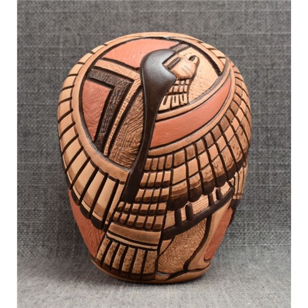 HOPI  POTTERY JAR (TOM POLACCA)