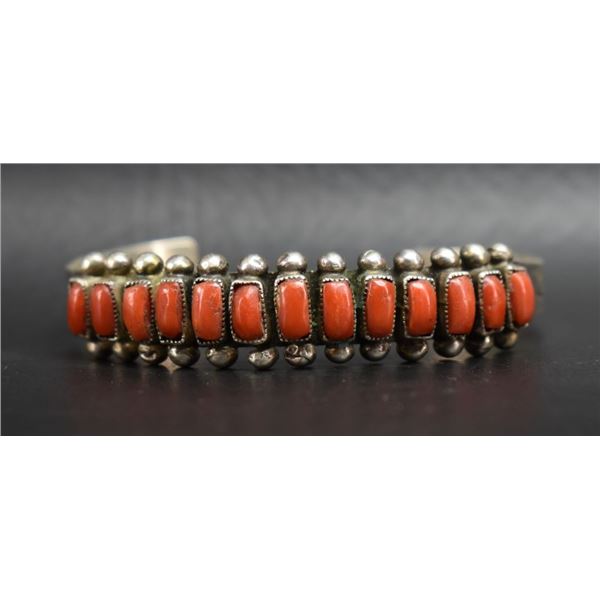 NAVAJO CORAL BRACELET