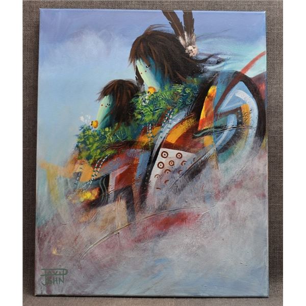 NAVAJO PAINTING (DAVID JOHN)