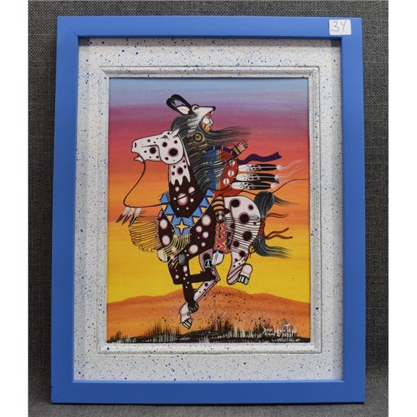 KIOWA PAINTING (DAU-LAW- TAINE)