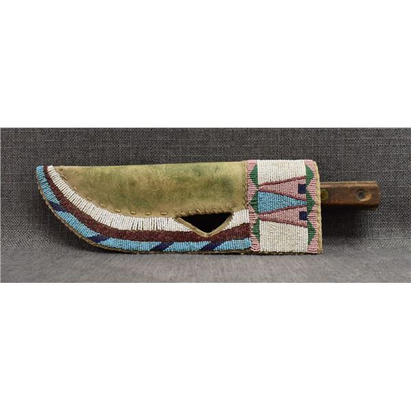 CROW KNIFE  SHEATH AND KNIFE