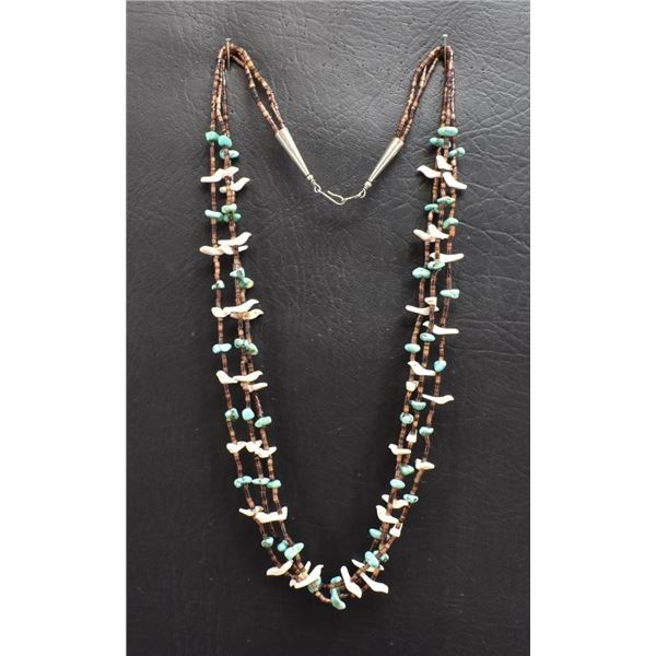 PUEBLO FETISH NECKLACE