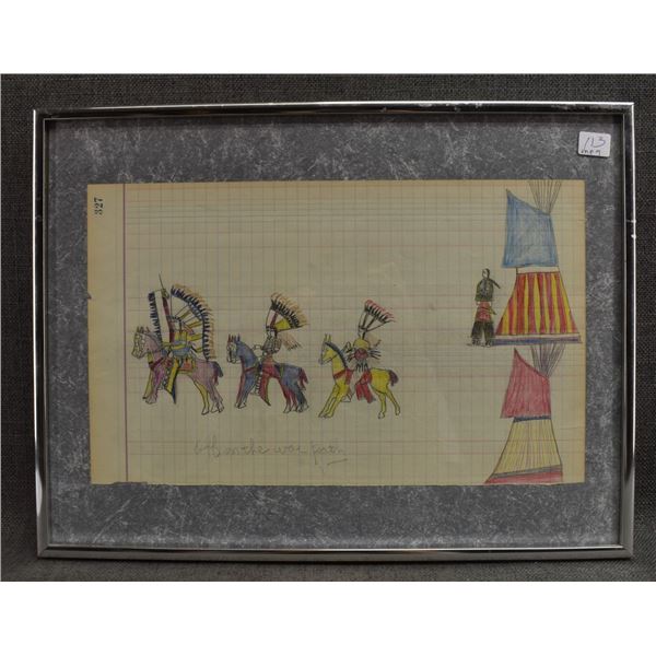 PLAINS LEDGER DRAWING