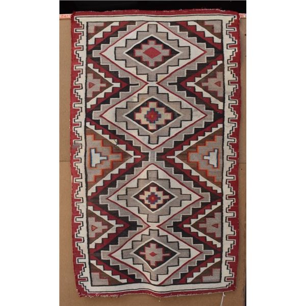 NAVAJO RED MESA TEXTILE