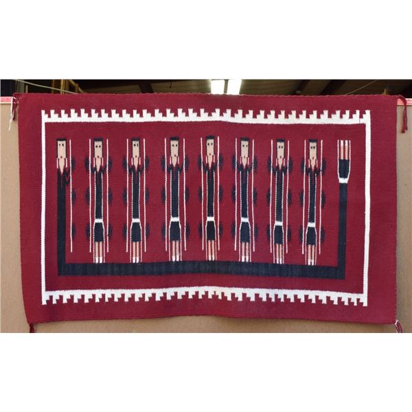 NAVAJO YEI TEXTILE