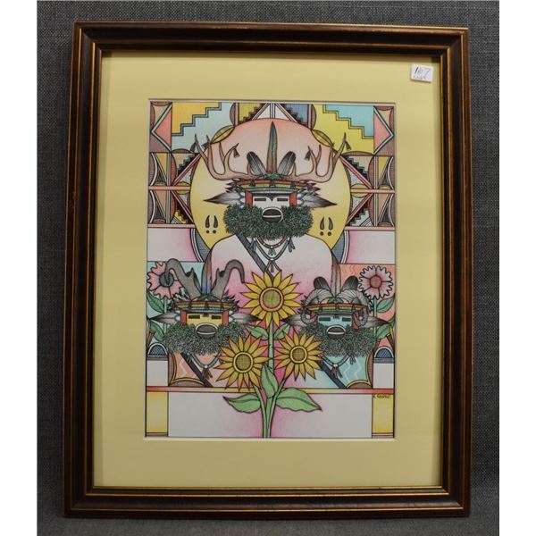 HOPI PAINTING (RON KOOPEE)