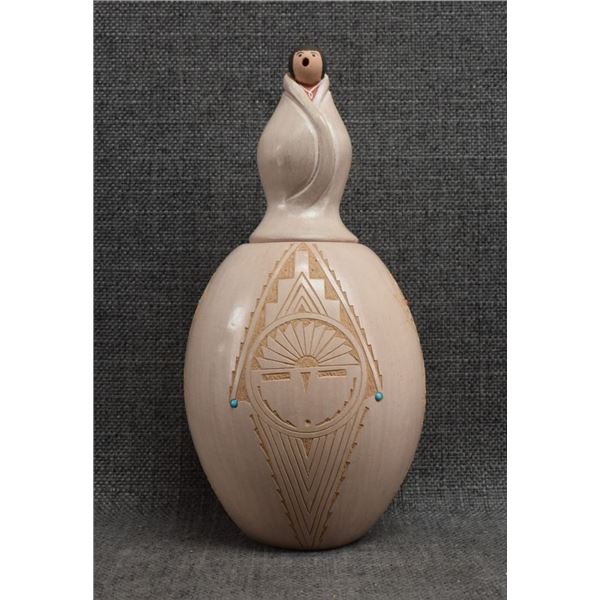 JEMEZ POTTERY JAR (PATRICIA DAUBS)