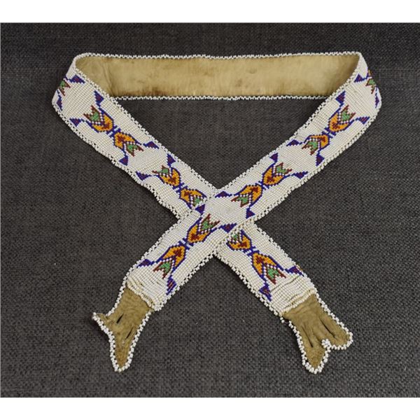 PLAINS BEADED BELT