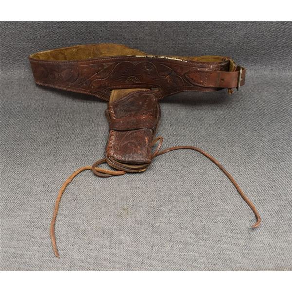 WESTERN HOLSTER AND BELT