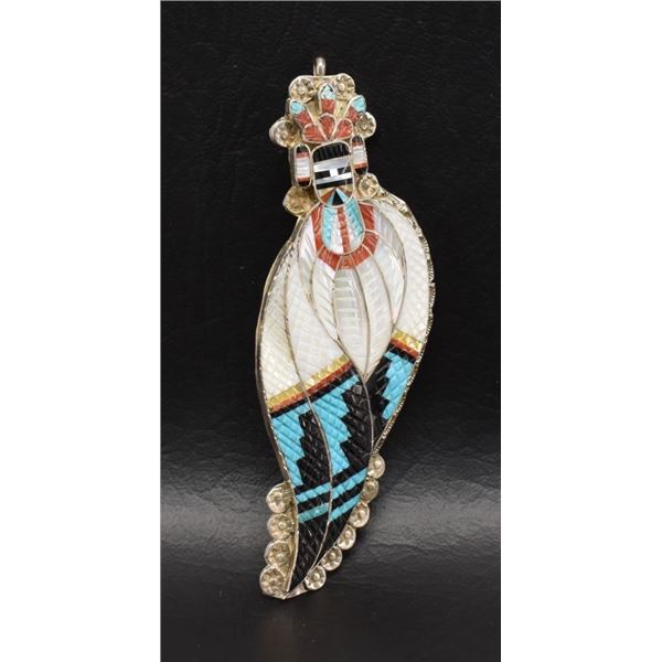 ZUNI PIN/PENDANT (ELDRED MARTINEZ)