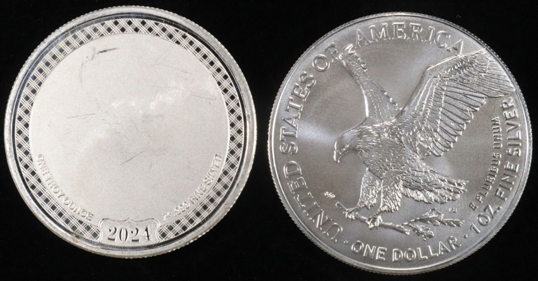 1 OZ .999 SILV 2024 BUNDLE OF JOY & 2024 ASE