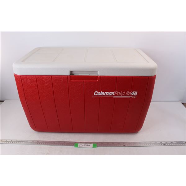Coleman Polylite 48 cooler- 24'' x 13'' x 14.5''