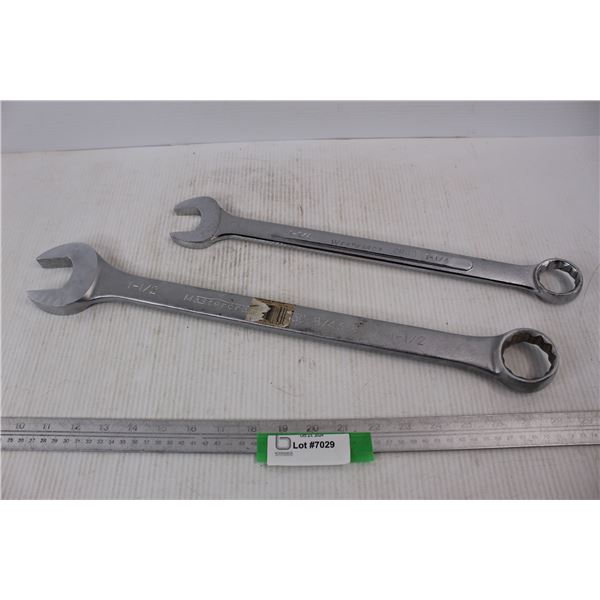 (2) Wrenches MasterCraft, Westward, 1-1/2'', 1-1/4''