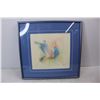 Image 2 : Framed Pastel Art piece- 12.5'' x 12.5''