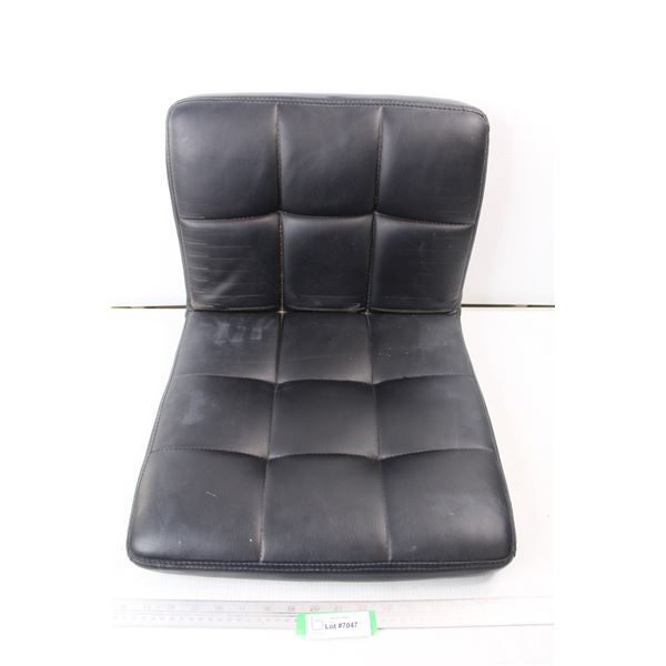 Faux Leather Seat Off Stool
