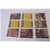 Image 2 : (9) Vintage 1977 Star Wars Cards Series 3 Orange Cards - (have been carefully stored - Believed to b