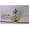 Image 1 : Plastic Anniversary Electric Clock (clock works - spinning balls don't move)