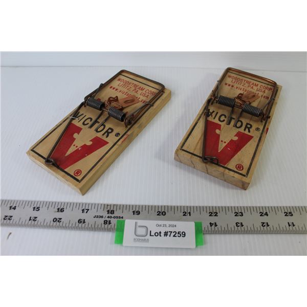 (2) Victor - Rat Traps
