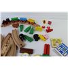 Image 3 : Magnetic Wooden Play Train Set - Misc. Items