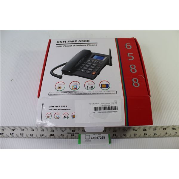 GMS Fixed Wireless Phone In The Box (as is)