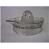 Image 3 : Vintage Sunkist Clear Glass Juicer/Reamer/Pulper