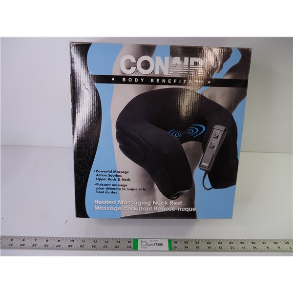 Conair Heated Massaging Neck Rest- powers on and works