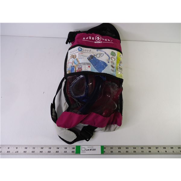 Aqua Lung Pro Sport Kid's Snorkel Sets-Size Small