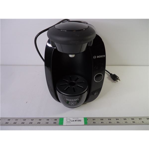 Bosch Brand Tassimo Machine-powers on, looks virtually new