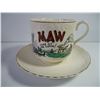 Image 3 : Vintage MAW and PAW Come Git Your Coffee Mug and Saucer Set-Japan and Welch's Jam Jar and Creamer