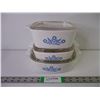 Image 1 : (3) Corning Ware Casseroles with Lids-very nice condition