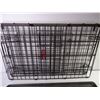 Image 4 : Small Dog 12-25 lbs. Folding Crate Kennel-size in pictures