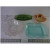 Image 1 : (5) Pieces of Assorted Glass wares