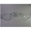 Image 2 : (2) Pyrex Clear Oval Baking Casserole Dish and Pyrex Clear Oval with Lid