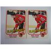 Image 2 : 1981-82 as is sleeve 0f (11) Chicago Blackhawk Cards-(2) Denis Savard Rookie-authentic