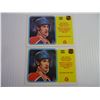 Image 3 : 1981-82 as is sleeve of (9) Statistical Leader Cards-several Gretzky Doubles-authentic