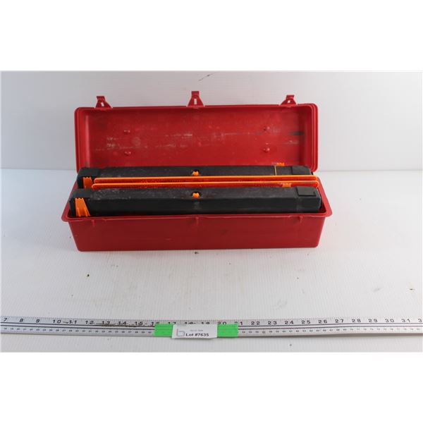 Emergency Warning Triangle Flare Kit