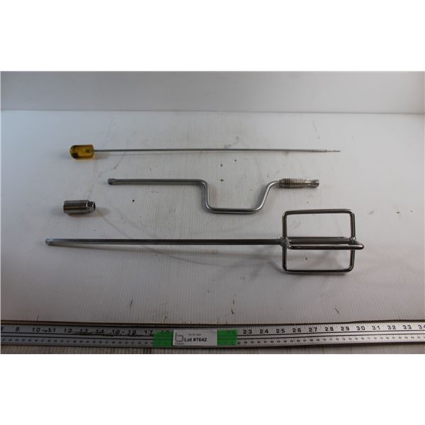 Speed Wrench, Paint Mixer and Gun Cleaning Rod